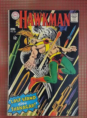 Silver Age Hawkman Issue 26 Vintage 1968 DC Comic Book