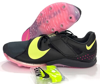 Nike Air Zoom LJ Elite Long Jump Track Spikes Black CT0079-001 Mens 8  NO SPIKES