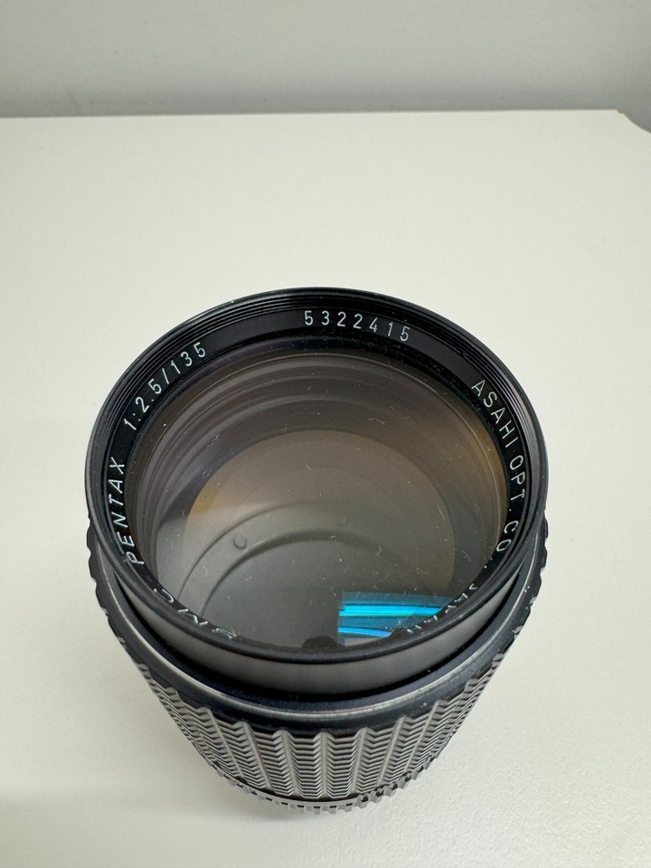 Vintage Asahi Pentax K1000 SLR Film Camera Kit + 3 lens (2 SMC Pentax/1