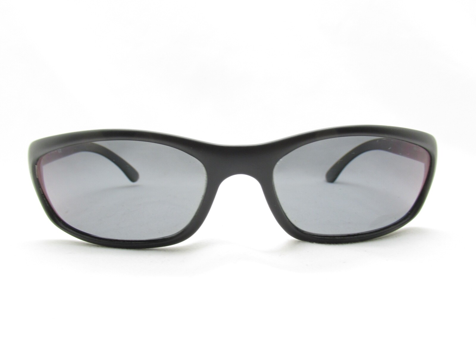 RAY-BAN RB 4115 601-S/71 BLACK SPORTS WRAP EYEGLASSES FRAMES ITALY 57-145 117553