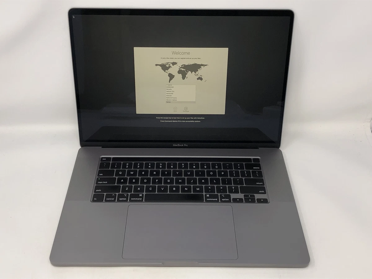 MacBook Pro 16-inch Space Gray 2019 2.6 GHz Intel Core i7 16GB 1TB