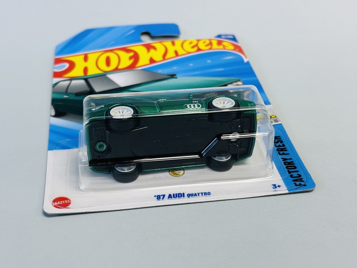 Hotwheels STH ’87 AUDI QUATTRO Hot Wheels 2025 Super Treasure Hunt '87 Audi Quattro - Green