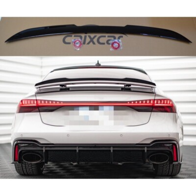 Heckspoiler Audi A7 C8 Ab 2019 In Schwarz Glänzend