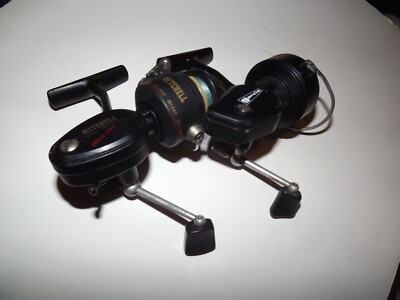 VINTAGE MITCHELL 310 UL, TAIWAN, ULTRA LITE,+MITCHELL 204 FRANCE