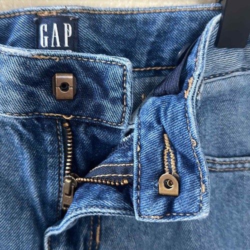 GAP Kids Girls Glitter Hearts Girlfriend Jeans Size 8 - Picture 8 of 10