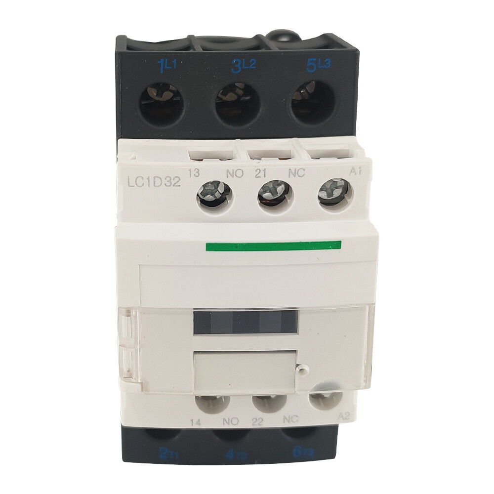 NEW TeSys LC1D32G7 Contactor - 120V Coil, 3-Pole, 32A, DIN Rail Mount