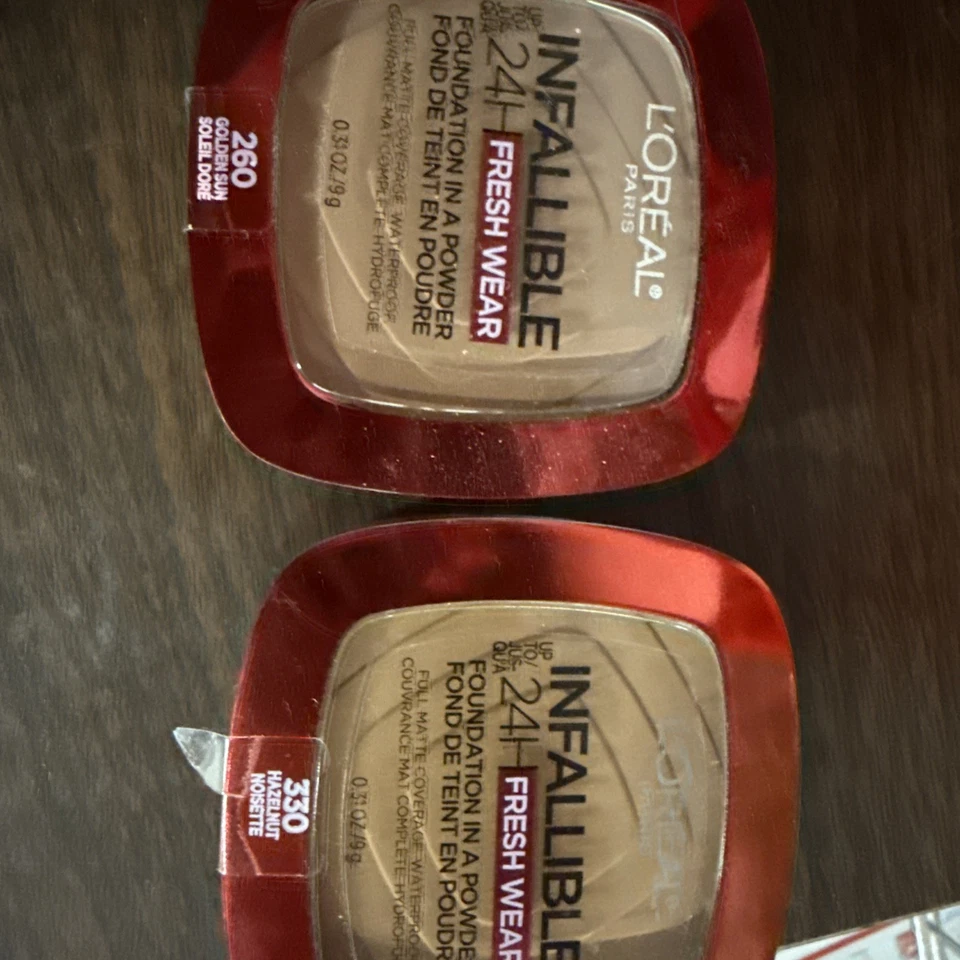 Lot Of New L'OReal Paris True Match Hyaluronic Tinted Serum & Infallible Powder - Image 3 of 3