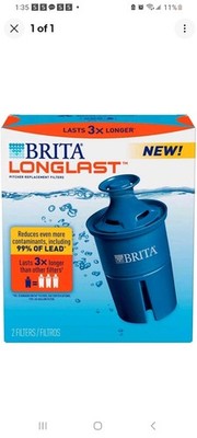 Brita Longlast Water Pitcher Replacement Filter
