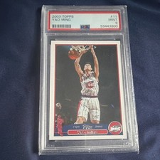 Topps 2003-04 Yao Ming #11 PSA 9 Base Set Houston Rockets Basketball Card