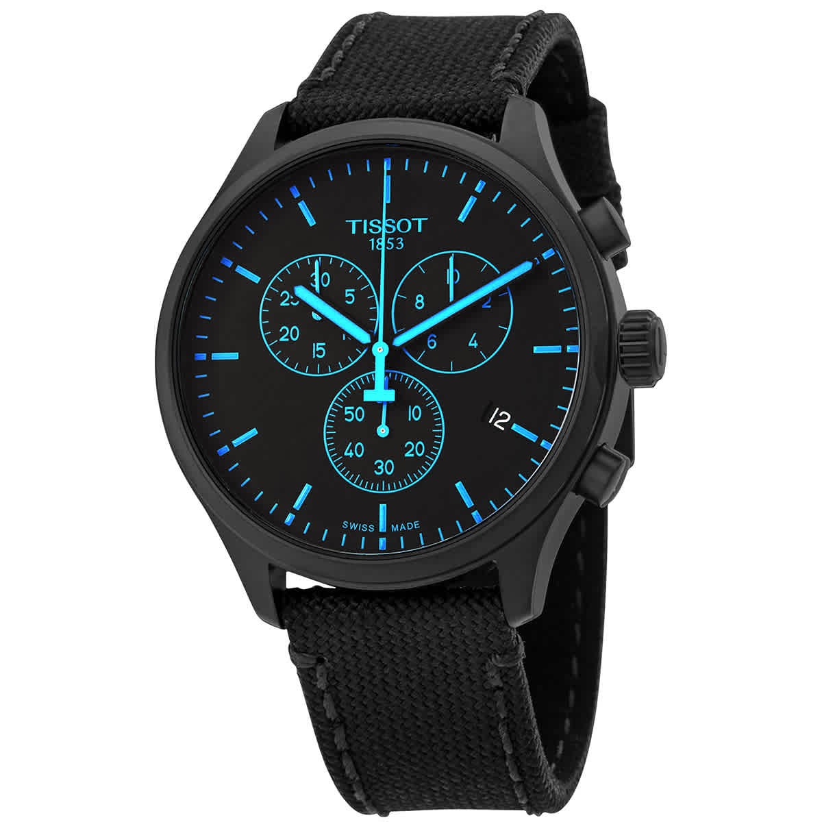 Tissot Chrono XL Chronograph Quartz Black Dial Men's Watch