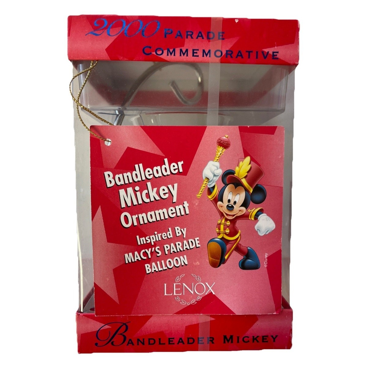 Disney Bandleader Mickey Mouse Macy's 2000 Balloon Parade Lenox