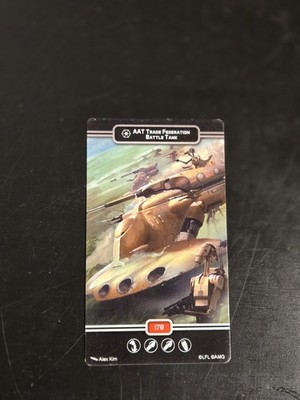 Star Wars Legion AAT Trade Federation 2020 Wide Worlds Promo Rare