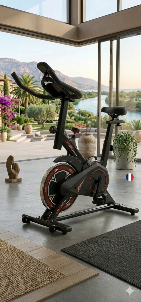 CAPITAL SPORTS Cozzil Cardiobike Vélo d'appartement ergomètre