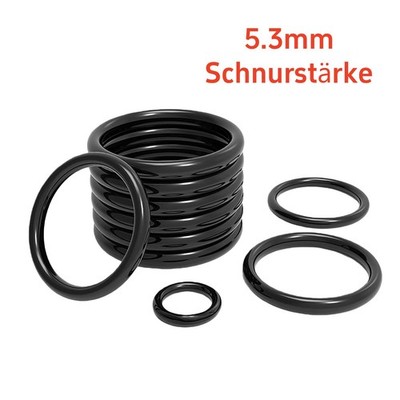 O-Ringe Dichtringe Dichtungsringe Ø 15 - 600 mm / Schnurstärke 5,3 mm / NBR 70
