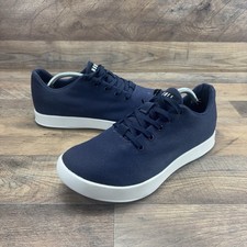 NOBULL Navy Blue Men's 8/Woman's 9.5 Canvas Trainer Gym Sneaker Shoes SPOT