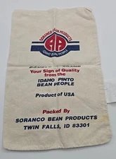 Soranco Bean Products Empty  Bag