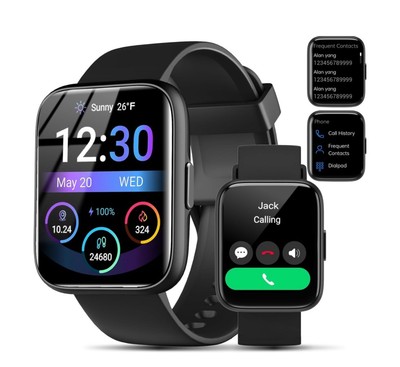Smart Watch for Men Women - Answer/Make Calls/Quick Reply/AI Voice Assistant ...