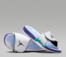 Nike Air Jordan Hydro V 5 Retro Slides Sandals White 555501-103 Mens Size 9-13