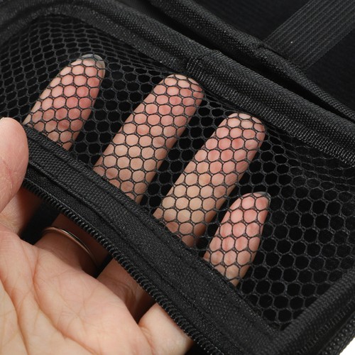 Cable Organizer Box Electronic Travel Organizer Portable Earphone Storage Case - Zdjęcie 8 z 12