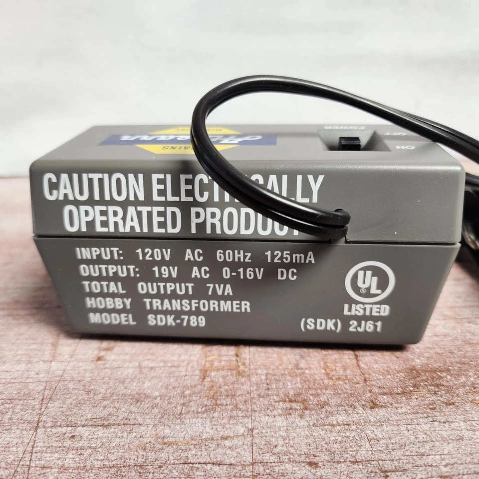 Athearn Trainpak Power Pack Item #9997 UL Listed Power Supply - Image 3 of 4