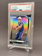 PSA 10 Joe Milton III Silver RC 2024 Prizm Football #354 Rookie Patriots Cowboys