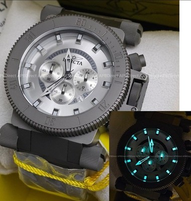 Invicta - Full TITANIUM - Case & Bracelet Coalition Forces Chrono - Mens watch 