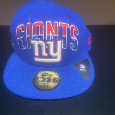 New Era 7 3/8 NY Giants NFL Blau Fitted Neu