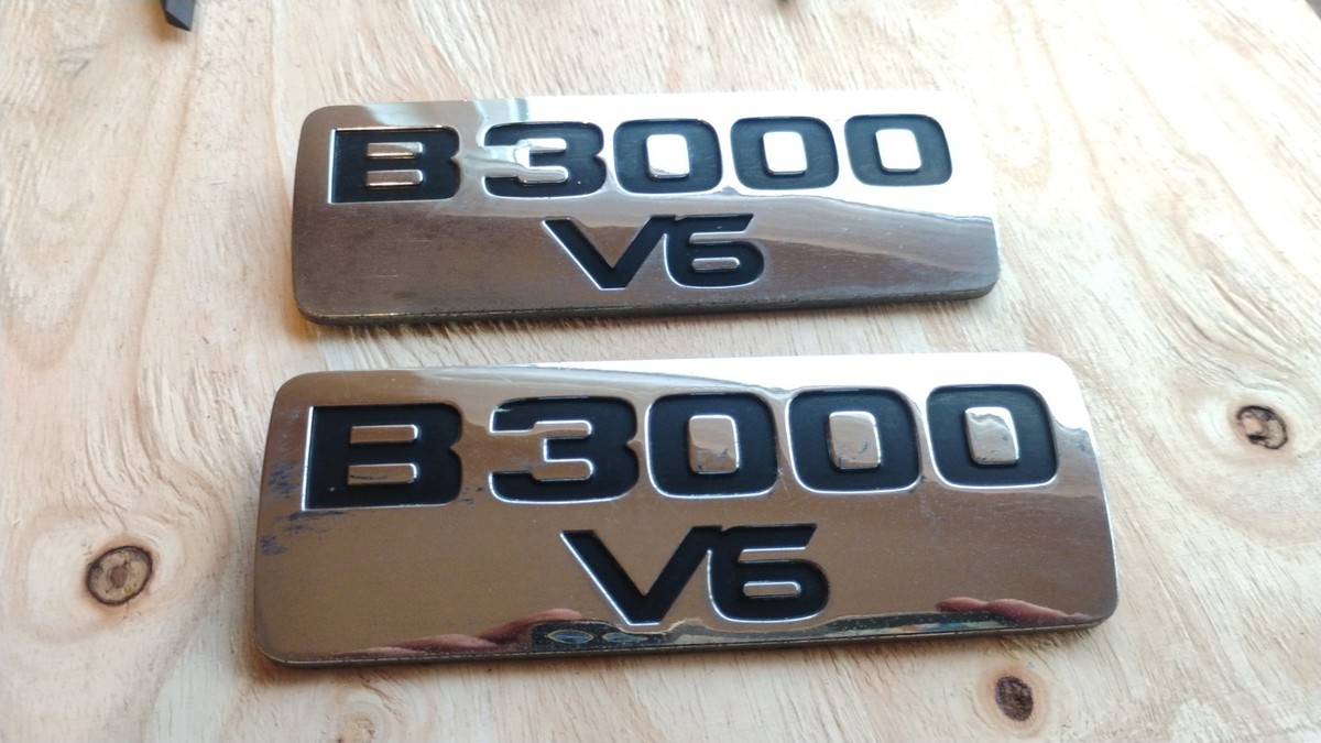 98-10 Mazda B3000 V6 fender emblem Badge Nameplate Set OEM | eBay