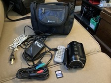 Canon Vixia HF 10A High Definition Flash Camcorder With Accessories