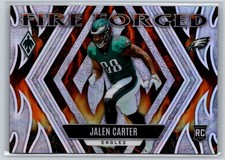 2023 Panini Phoenix #FF-10 Jalen Carter Fire Forged