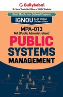 Gullybaba. Com Panel | MPA-013 Public Systems Management | Taschenbuch (2008)