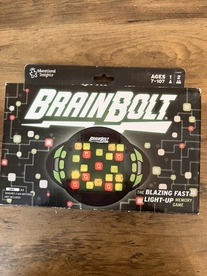 Educational Insights BrainBolt Handheld Electronic Memory Game Ages 7-107
