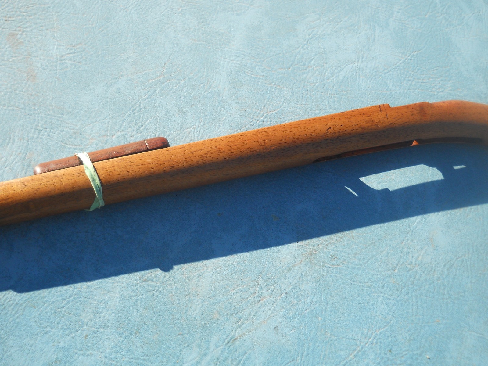 Argentine Mauser model 1891  Rifle wood stock w handguard good acceptance stamps