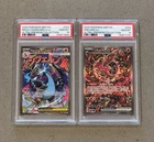 Pokemon Promo 023 MEGA CHARIZARD X EX & 024 ORICORIO EX PSA 10 UPC PSA 10 Set