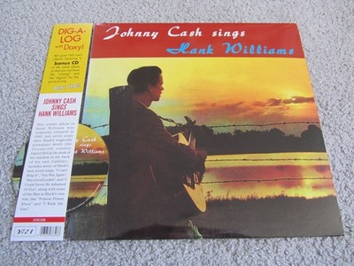 JOHNNY CASH SINGS HANK WILLIAMS LP 180gr Vinyl + CD DOXY DOK 308 (2011)