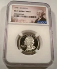 1998-S 25c SILVER NGC PF70UCAM WASHINGTON QUARTER PROOF ULTRA CAMEO PR 70 DC