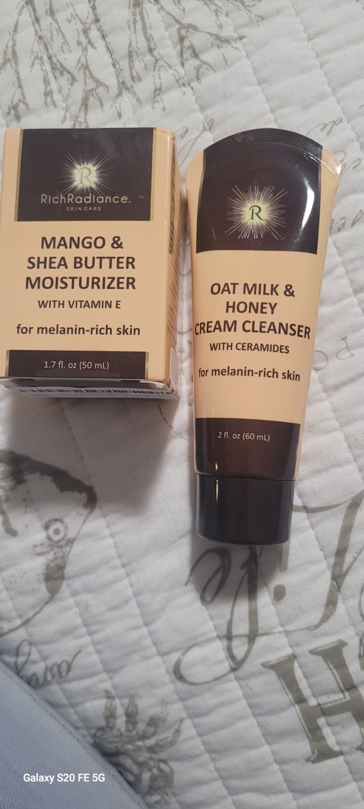 Mango & Shea Butter & Oat Milk & Honey  Cleanser 2pc Set