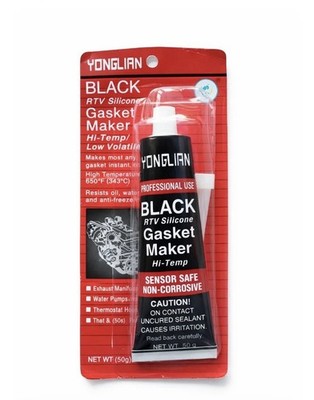 YONGLIAN Black RTV Silicone Gasket Maker 50g High Temp Professional Sealant