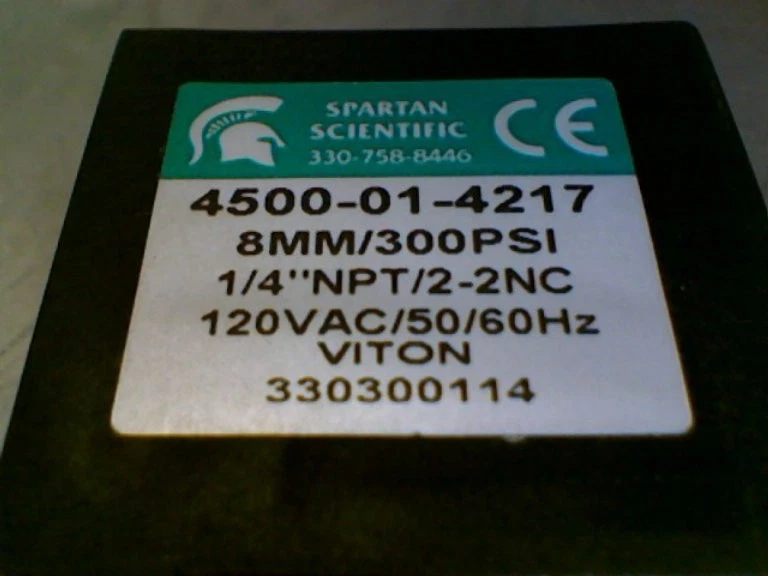 SPARTAN SCIENTIFIC 4500-01-4217 VALVE - Image 3 of 3