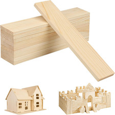 10 Stück 20 cm Kiefer Holz Rechteckige Platte fit für Handwerk Malerei Modellier