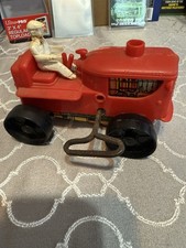 Original Vintage Marx Wind Up Diesel Tractor Nice Condition Very Old.