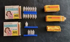 EXPIRED 1969 Vintage KODAK Lot of 2 Rolls 120 Film VERICHROME PAN Flashbulbs