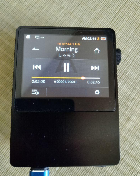 Astell&Kern AK100 Black デジタルオーディオプレイヤー Astell&Kern