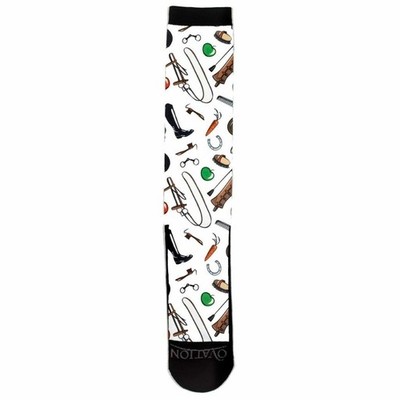 Ovation Zocks FootZees Boot Socks - All Tacked Up