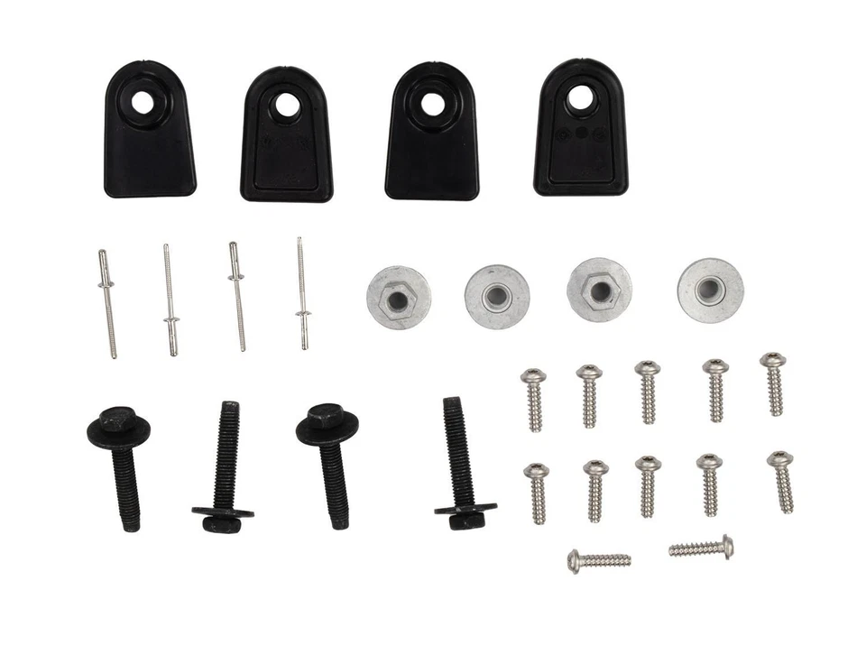 Ford F-150® 2015-2025 Bed Extender U-Shape Tailgate Fence Rack Black Powder Coat Foto 3 de 4