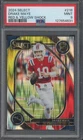 2024 Select Club Level Red & Yellow Shock #218 Drake Maye RC Rookie Mint PSA 9