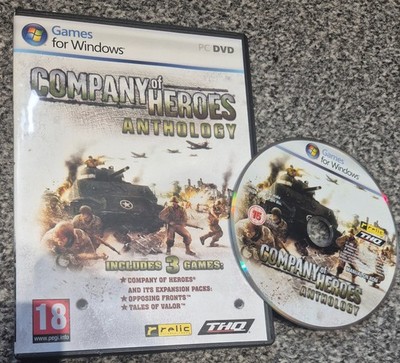 Company Of Heroes Anthology (2009) Base + Erweiterungen PC DVD-ROM - Handbuch auf Disc