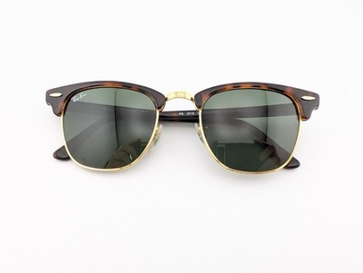 Ray-Ban Sunglasses, Clubmaster RB 3016 W0366 3N, 49-21-140, Tortoise/Gold