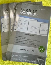 Franklin Planner Multiple Schedues