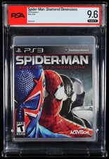 Spider-Man: Shattered Dimensions PlayStation 3 PS3 Graded PSA 9.6 A+ TOP POP